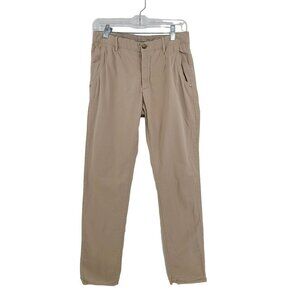Mossimo Dutti Women's Straight Leg Casual Pants Khaki Size 30